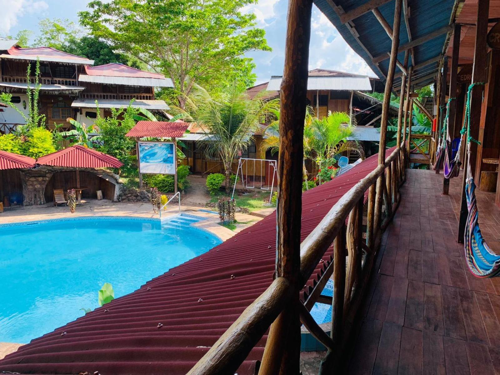 Madera Labrada Lodge Ecologico Tarapoto Exterior foto