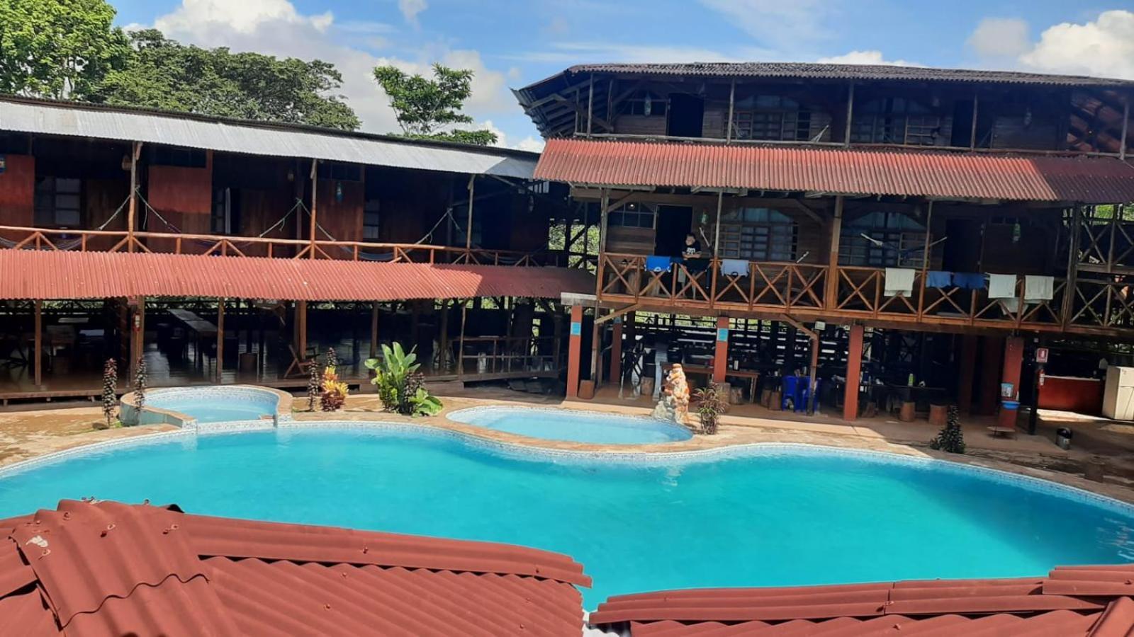Madera Labrada Lodge Ecologico Tarapoto Exterior foto