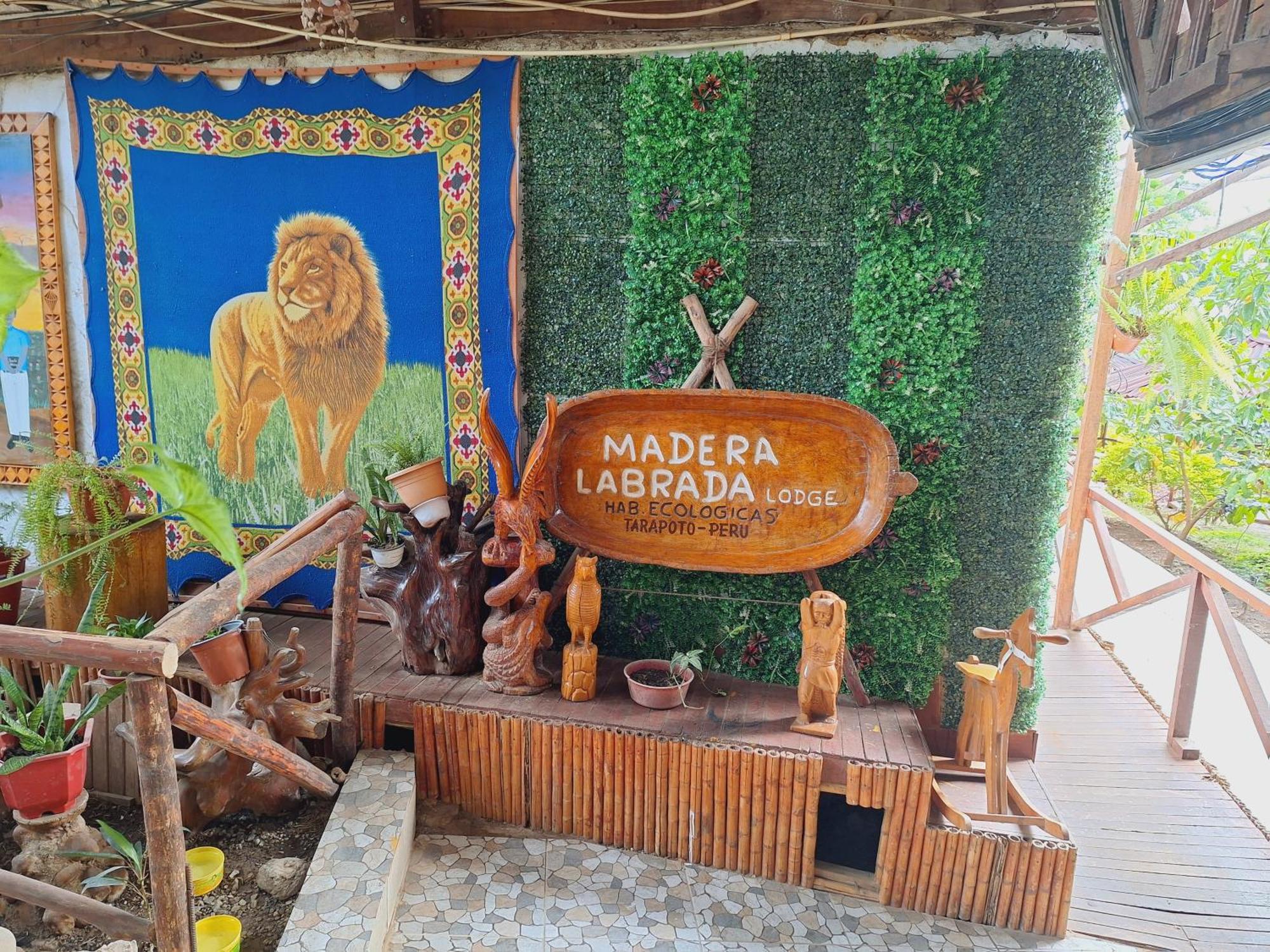 Madera Labrada Lodge Ecologico Tarapoto Exterior foto